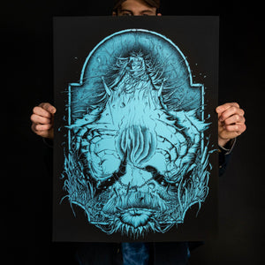 Andrew Gomez IV "Best of Hands, Mystic Queen: Blue" Giclee Print