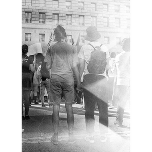 Allix Johnson "Downtown LA, 05/27/20" Giclee Print