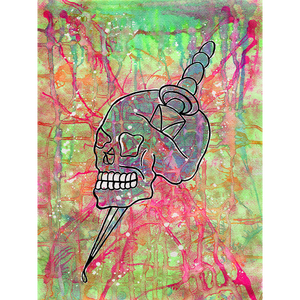 Sean Martin "Skull and Dagger" Giclee Print