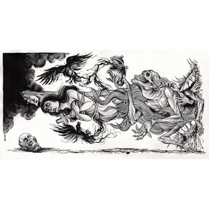 Zao "The Well-Intentioned Virus" Giclee Print