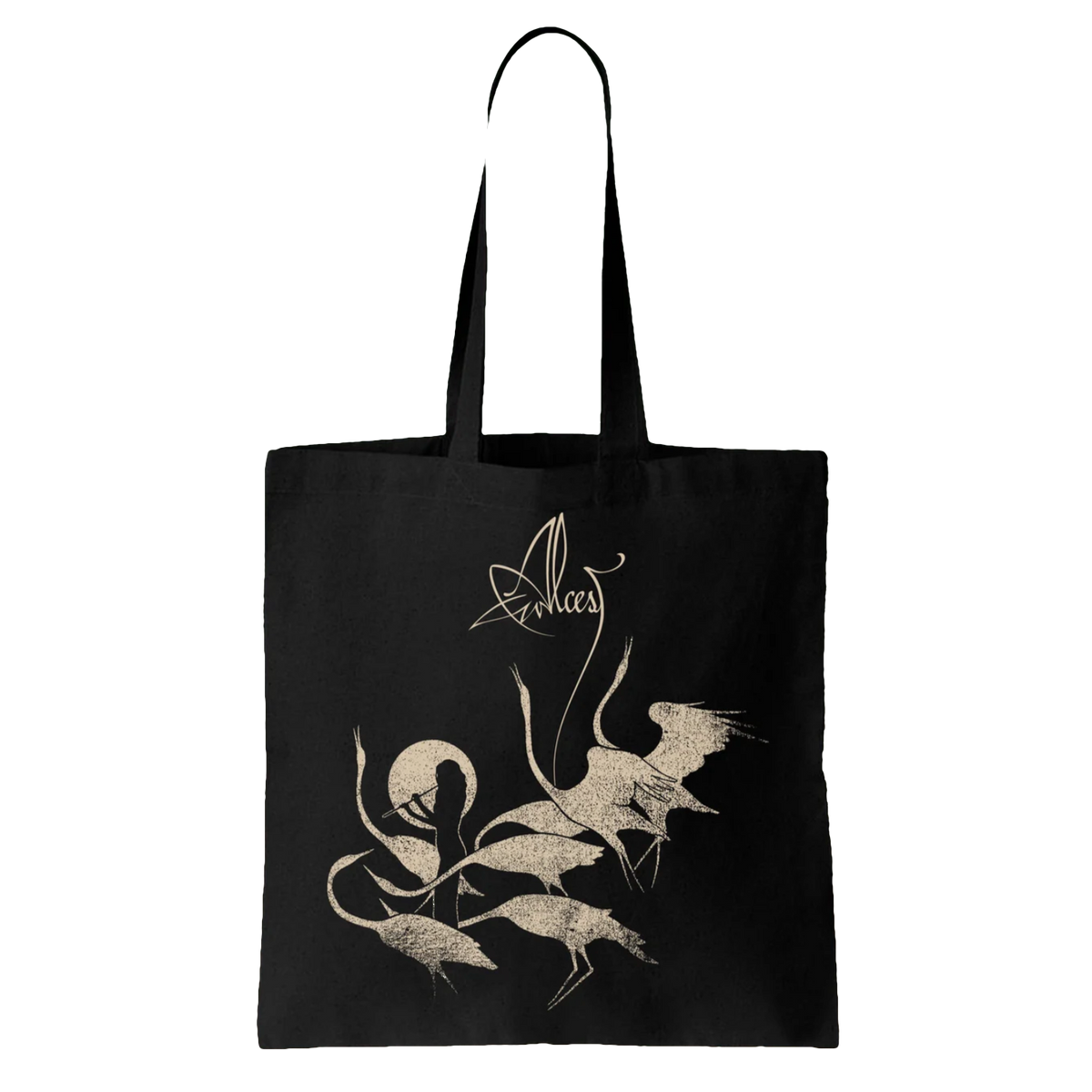 Alcest &quot;Les Chants De L&#39;Aurore&quot; Black Tote Bag