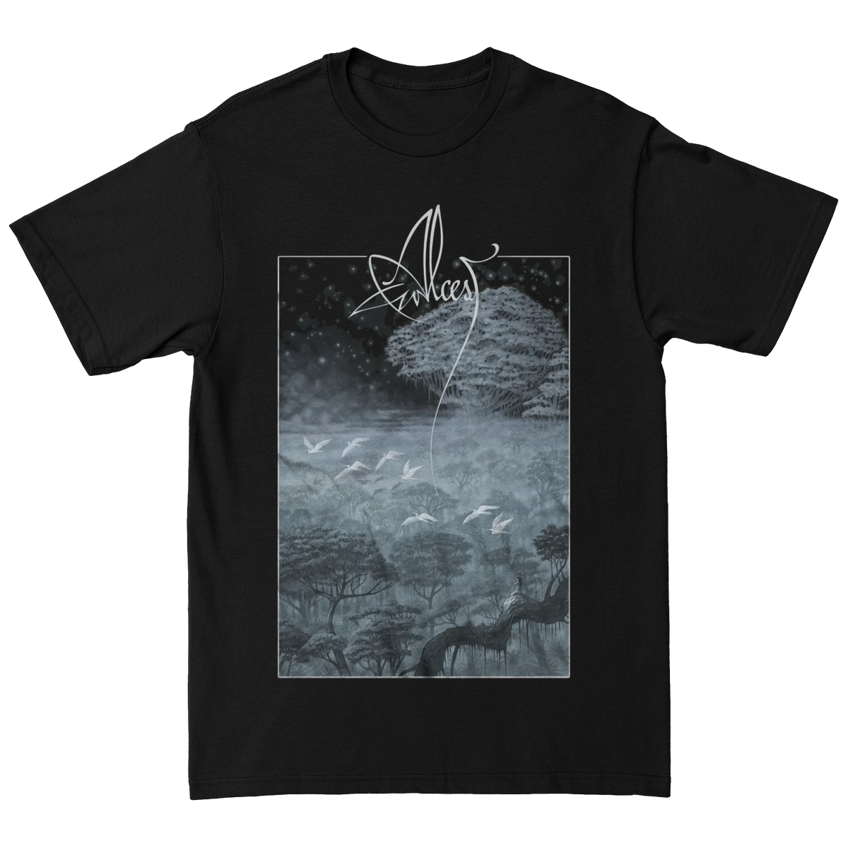 Alcest &quot;Améthyste&quot; Black T-Shirt