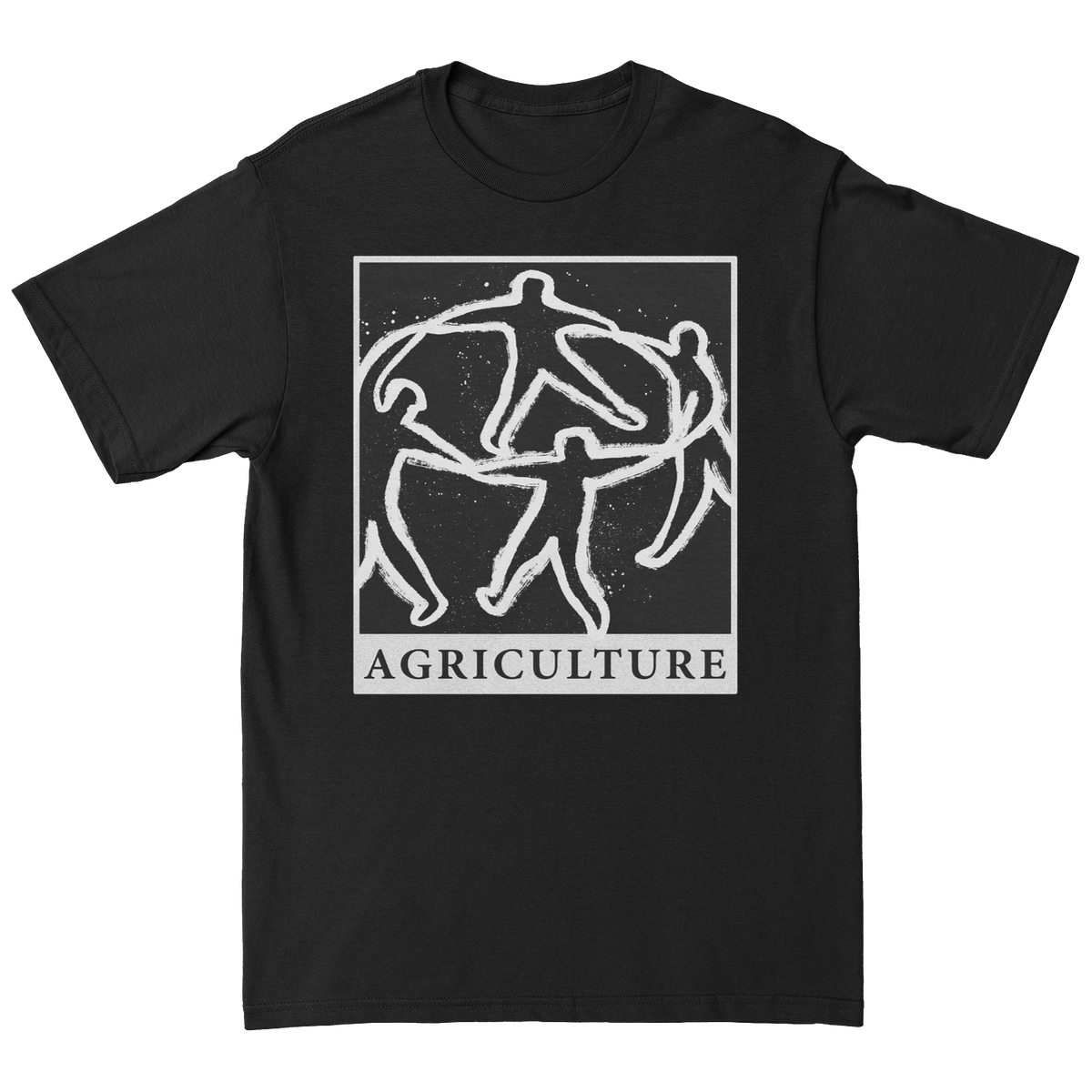 AGRICULTURE &quot;Living Is Easy&quot; Black T-Shirt