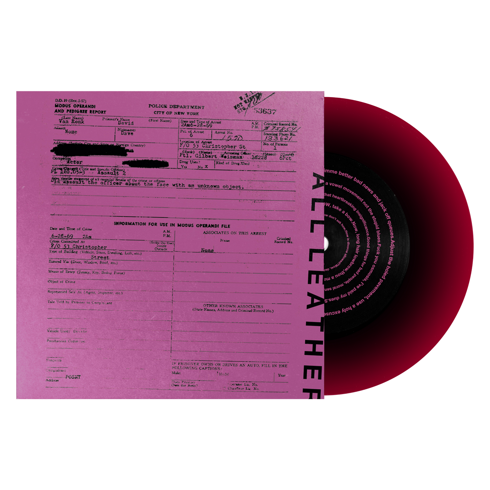 All Leather "An Insufficient Apology"