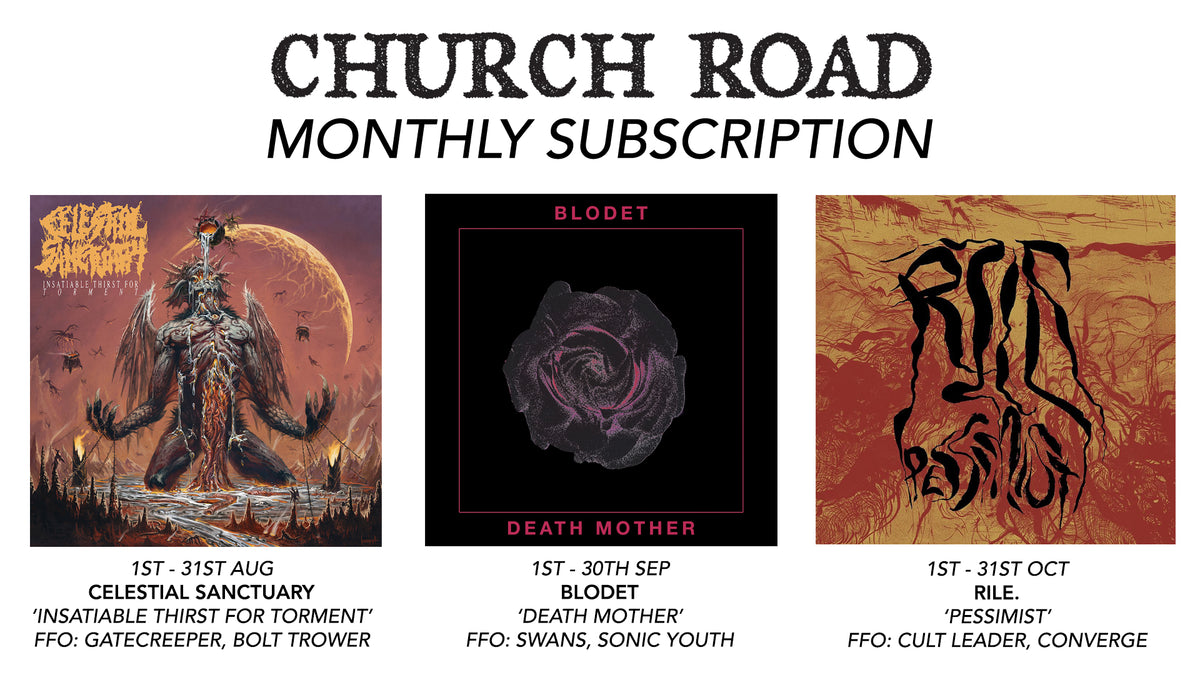 CHURCH ROAD MONTHLY SUBSCRIPTION
