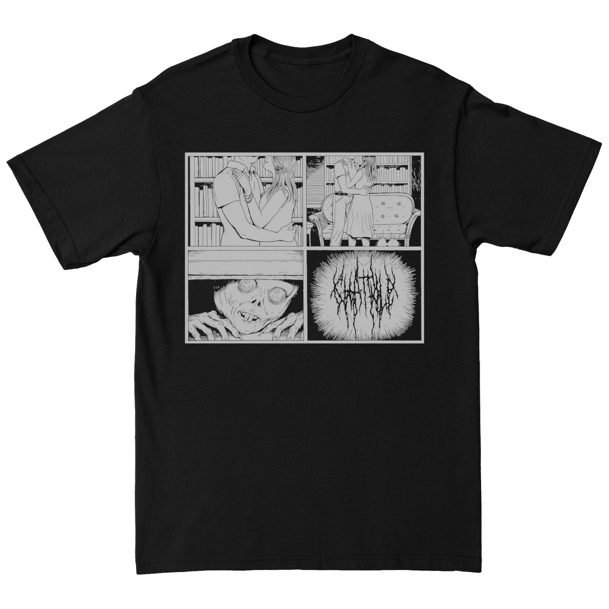 CHAT PILE &quot;Rat Boy&quot; Black T-Shirt