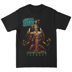 CELESTIAL SANCTUARY "Insatiable Thirst For Torment" Black T-Shirt