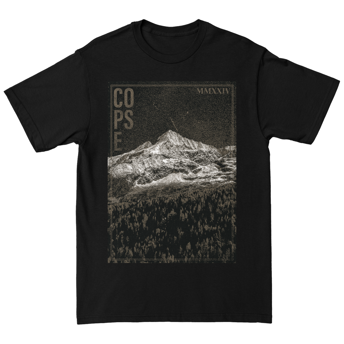 Copse &quot;MMXXIV” Black T-Shirt