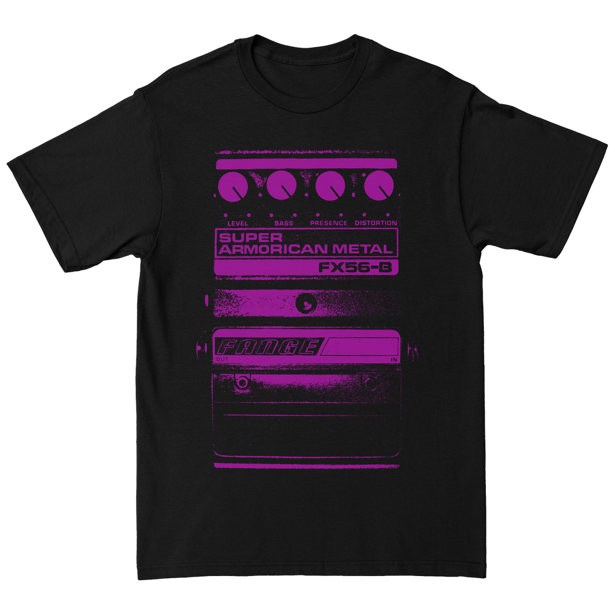 FANGE &quot;FX56-B&quot; Black T-Shirt