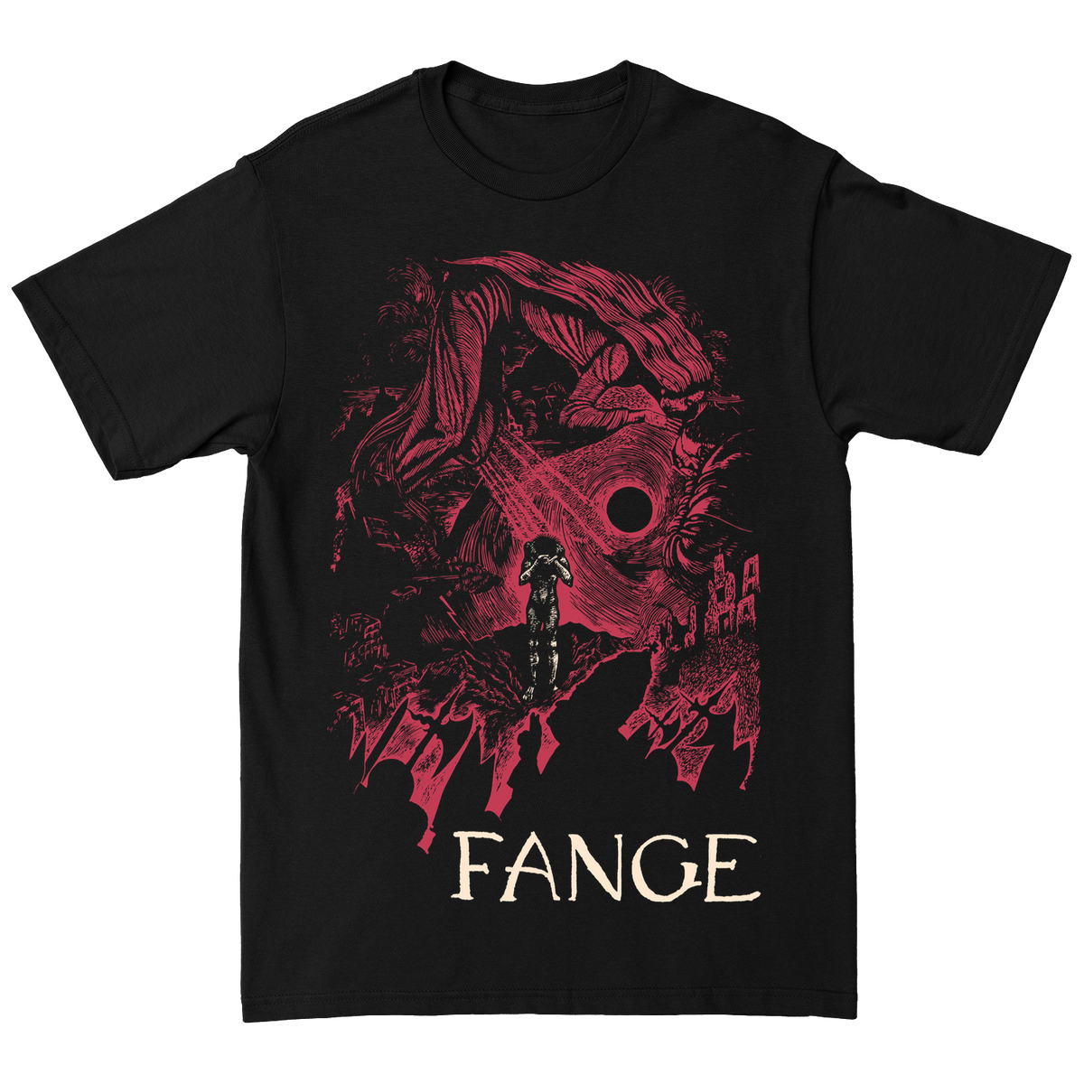 FANGE &quot;Isolation&quot; Black T-Shirt