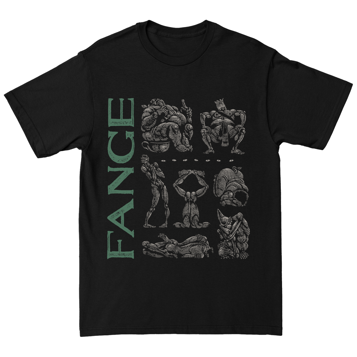 FANGE &quot;Péchés&quot; Black T-Shirt