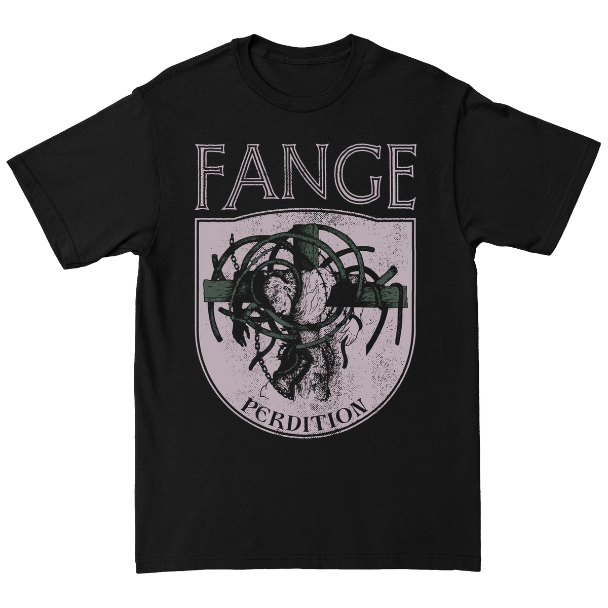 FANGE &quot;Perdition&quot; Black T-Shirt
