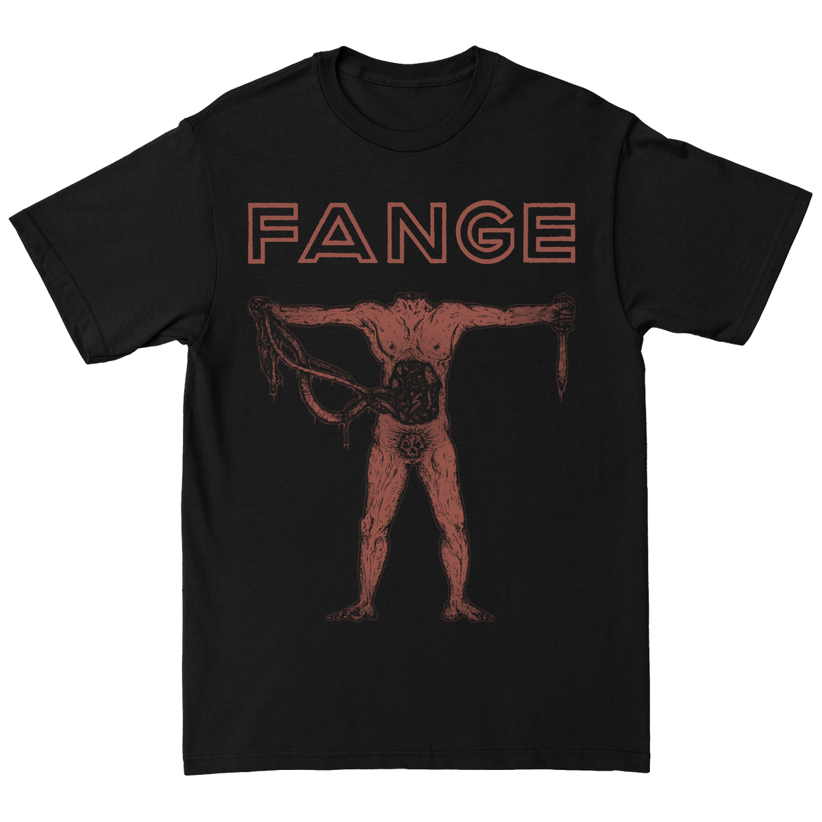FANGE &quot;Punir&quot; Black T-Shirt