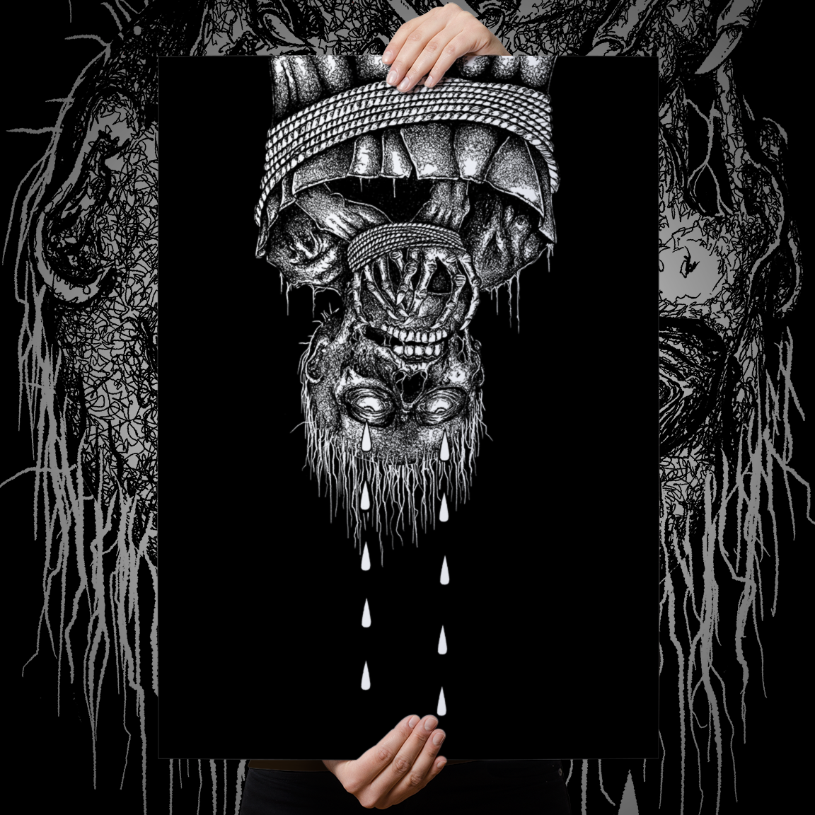 ANTHONY LUCERO &quot;Hang In There&quot; Print