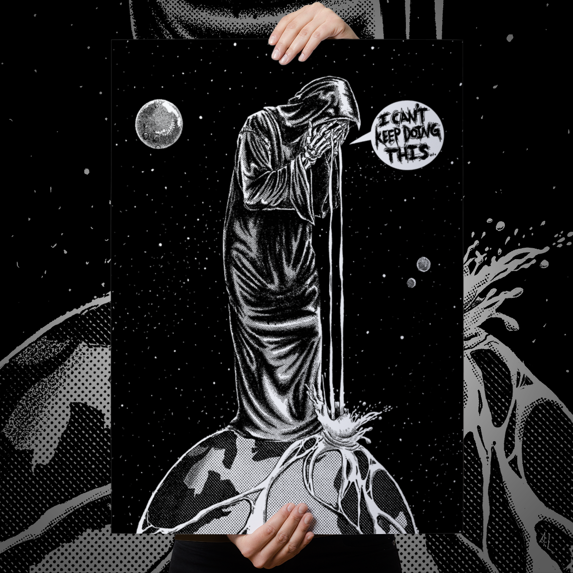 ANTHONY LUCERO &quot;I Can&#39;t Keep Doing This&quot; Print