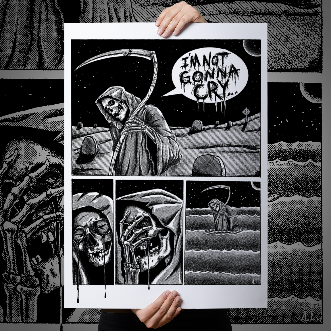 ANTHONY LUCERO &quot;I&#39;m Not Gonna Cry&quot; Print