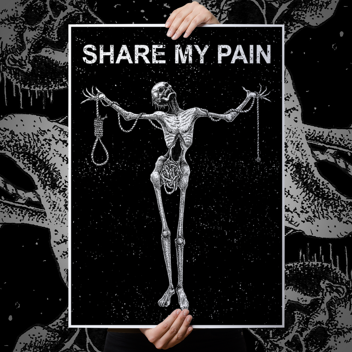 ANTHONY LUCERO &quot;Share My Pain&quot; Print