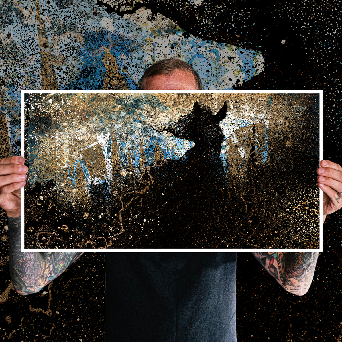 J. Bannon &quot;Dark Horse&quot; Giclee Print