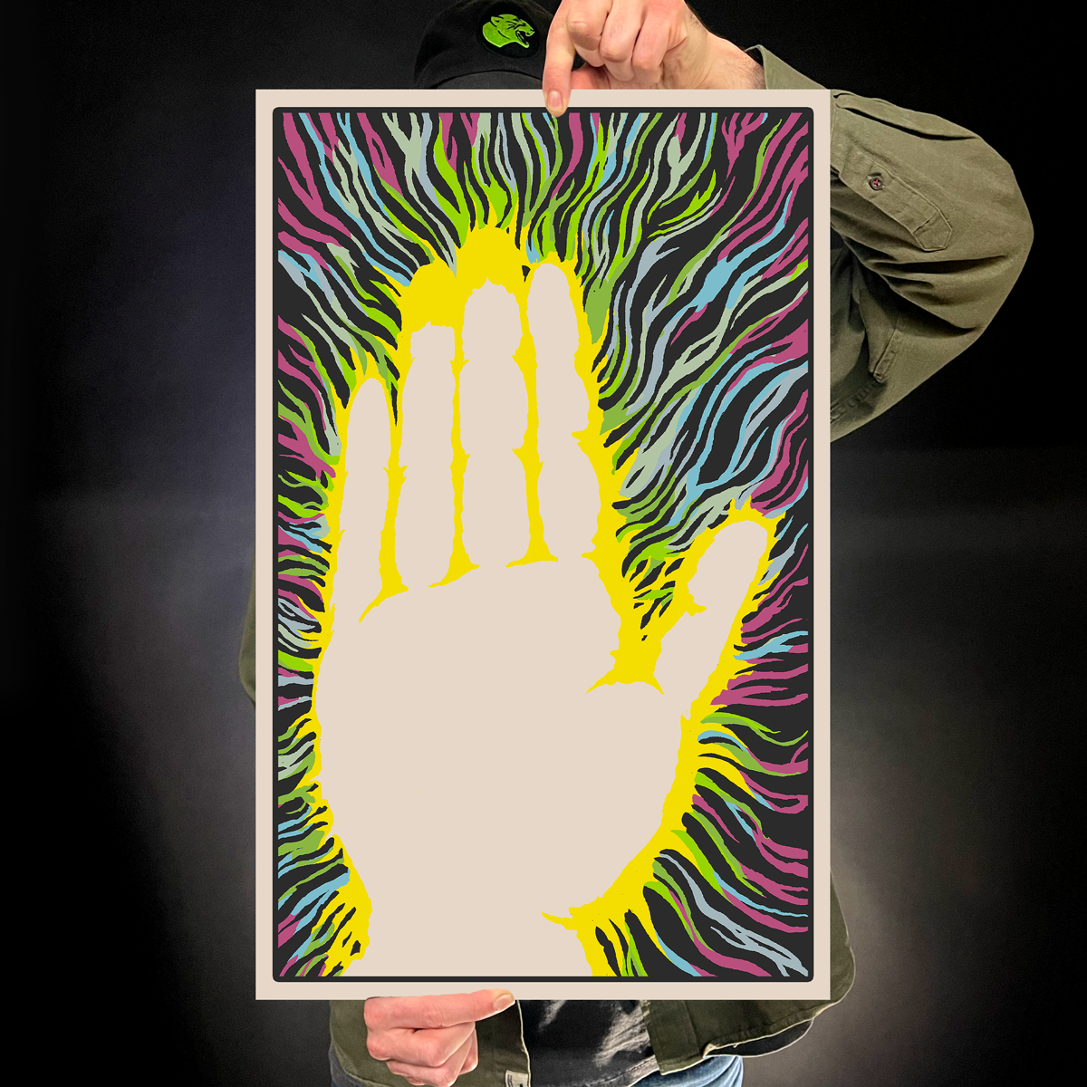 JUAN MACHADO "The Hand Of Doom" Print