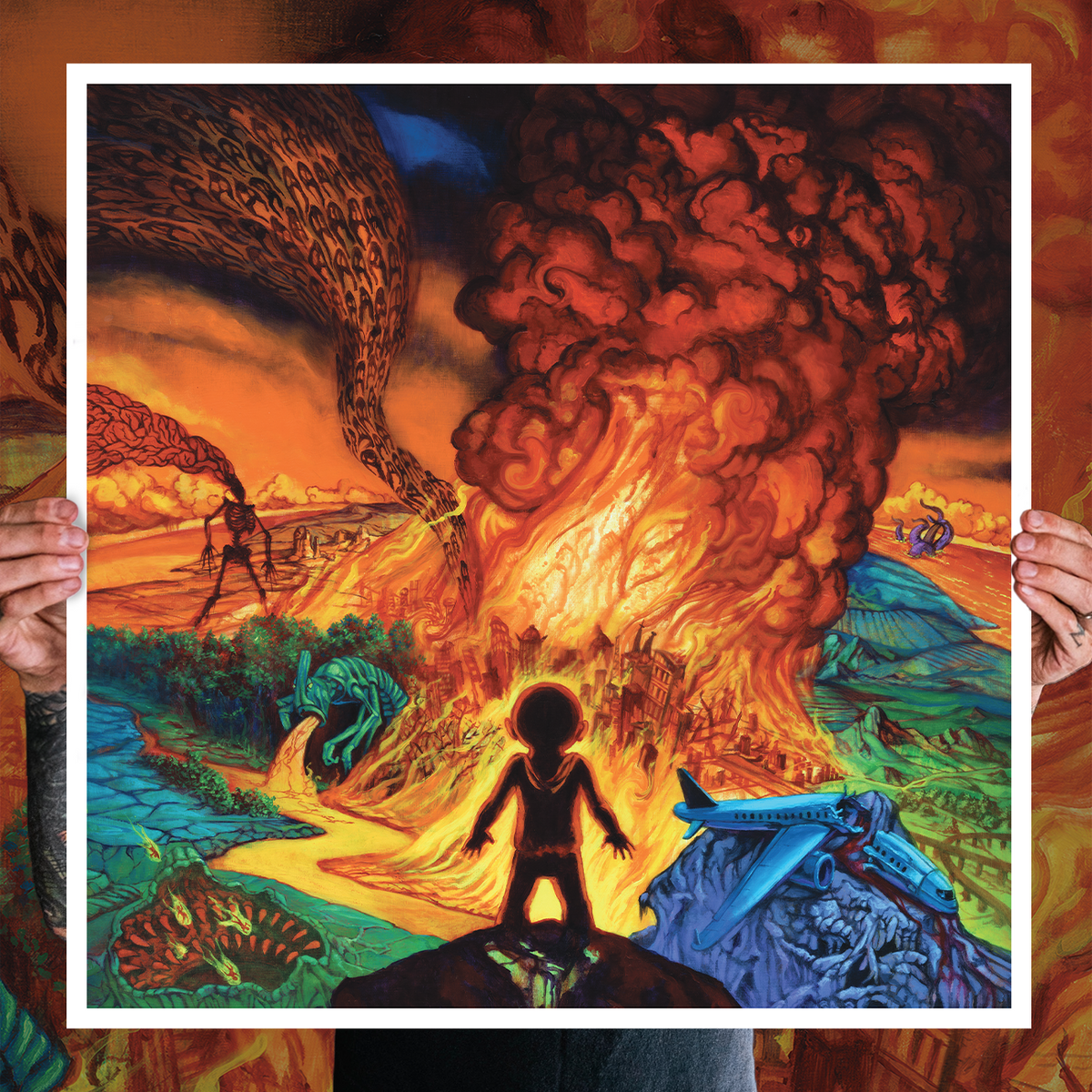 Paul Romano &quot;Continent&quot; Giclee Print