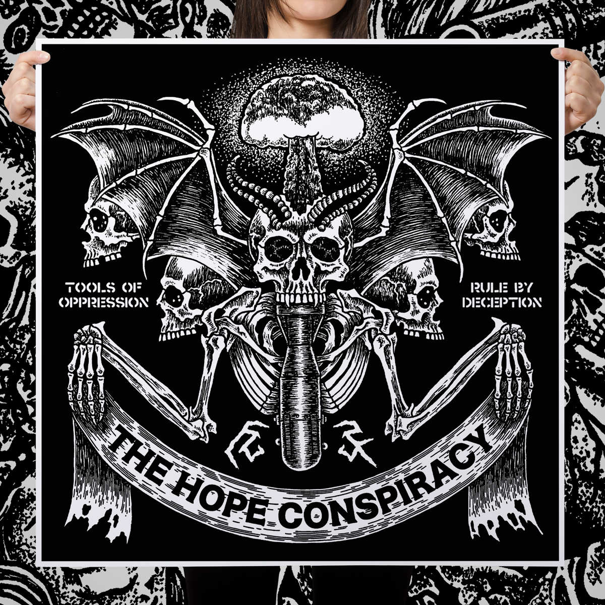 The Hope Conspiracy &quot;Tools Of Oppression, Ruled by Deception&quot; Giclee Print