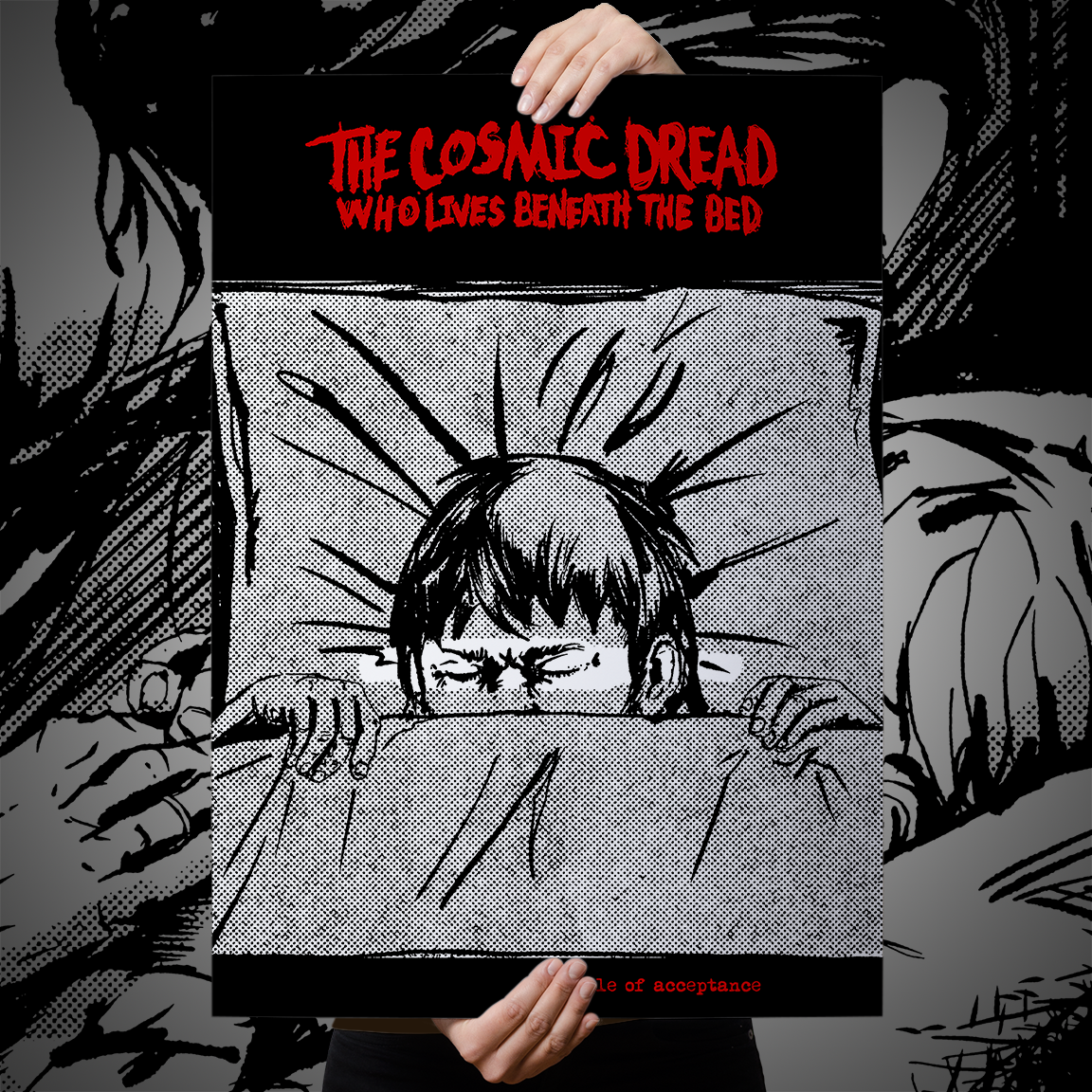 Anthony Lucero &quot;The Cosmic Dread: Eyes Shut Tight&quot; Giclee Print