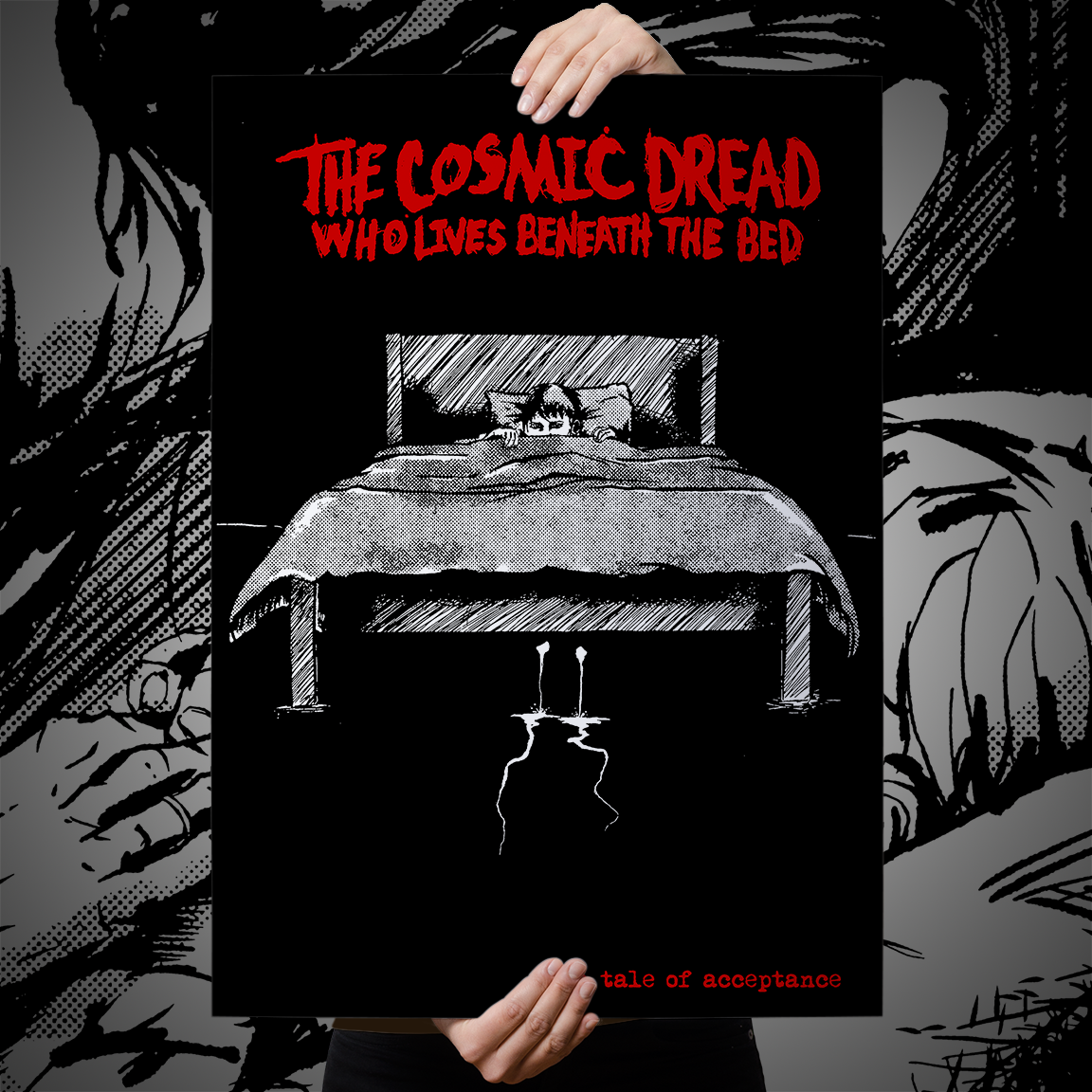 Anthony Lucero &quot;The Cosmic Dread: It&#39;s Under There&quot; Giclee Print