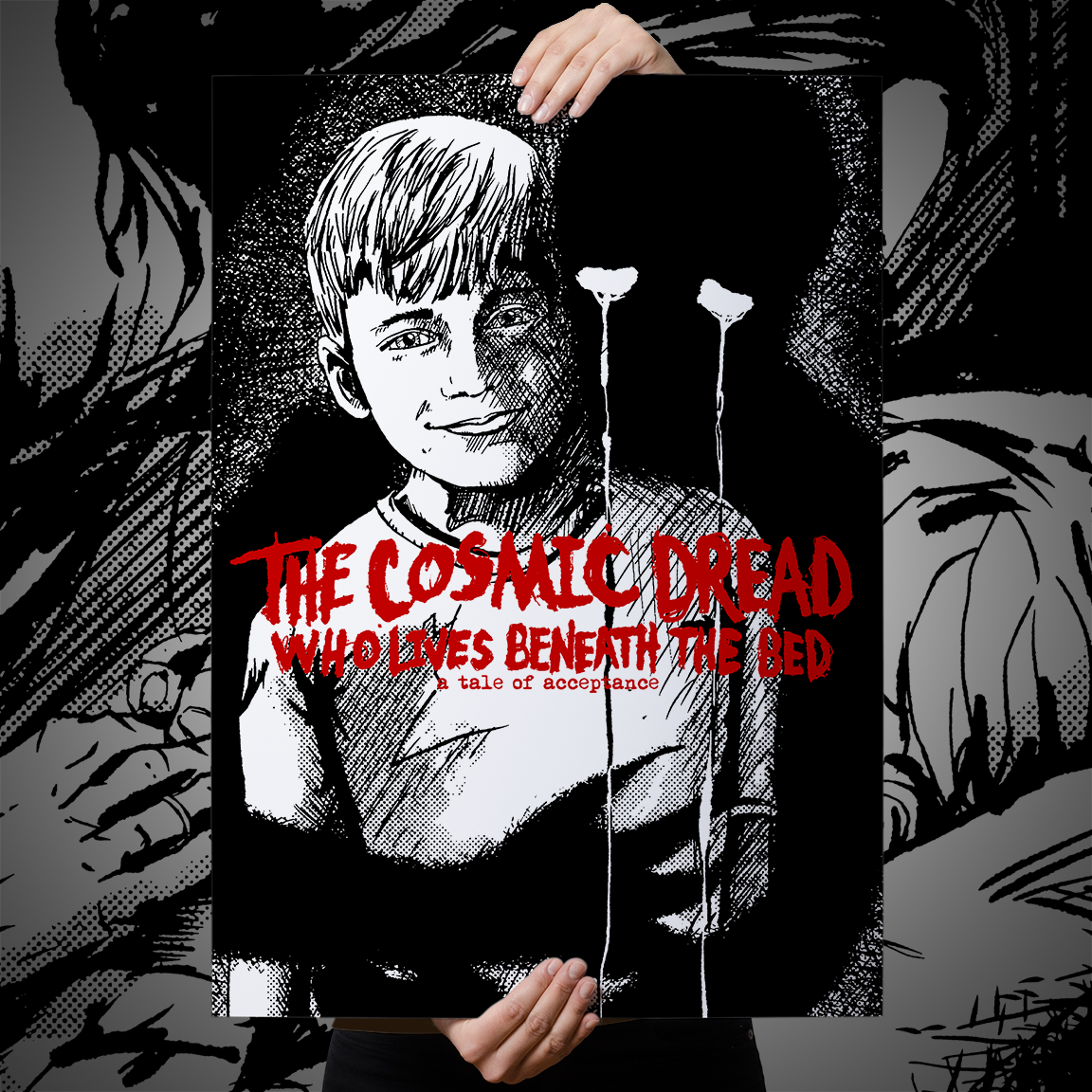 Anthony Lucero &quot;The Cosmic Dread: The Dread Hug&quot; Giclee Print