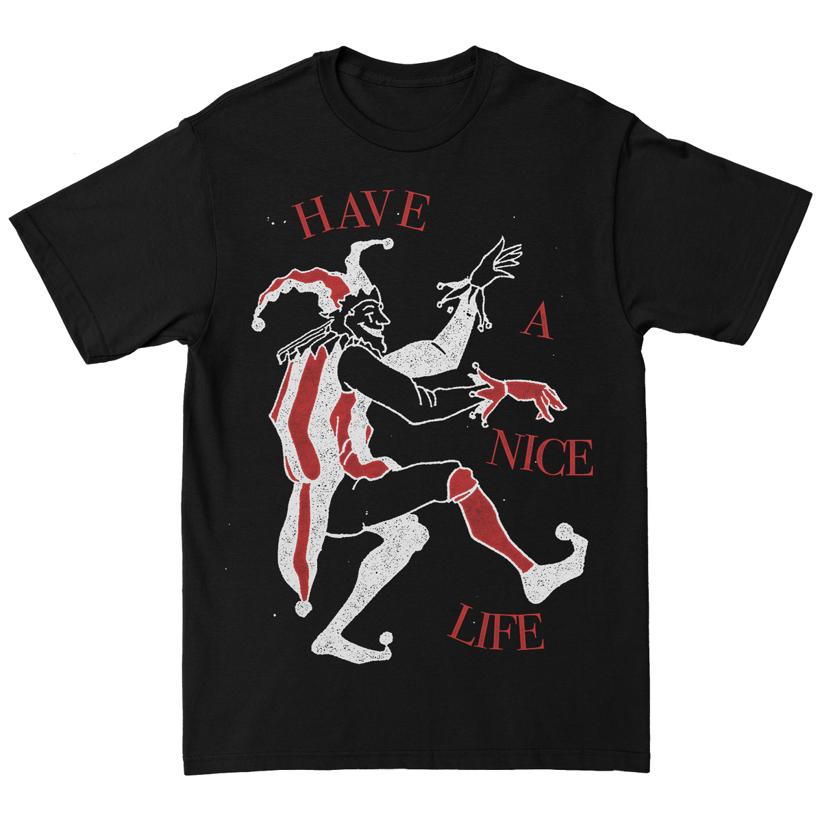 HAVE A NICE LIFE &quot;Fool&quot; Black T-Shirt