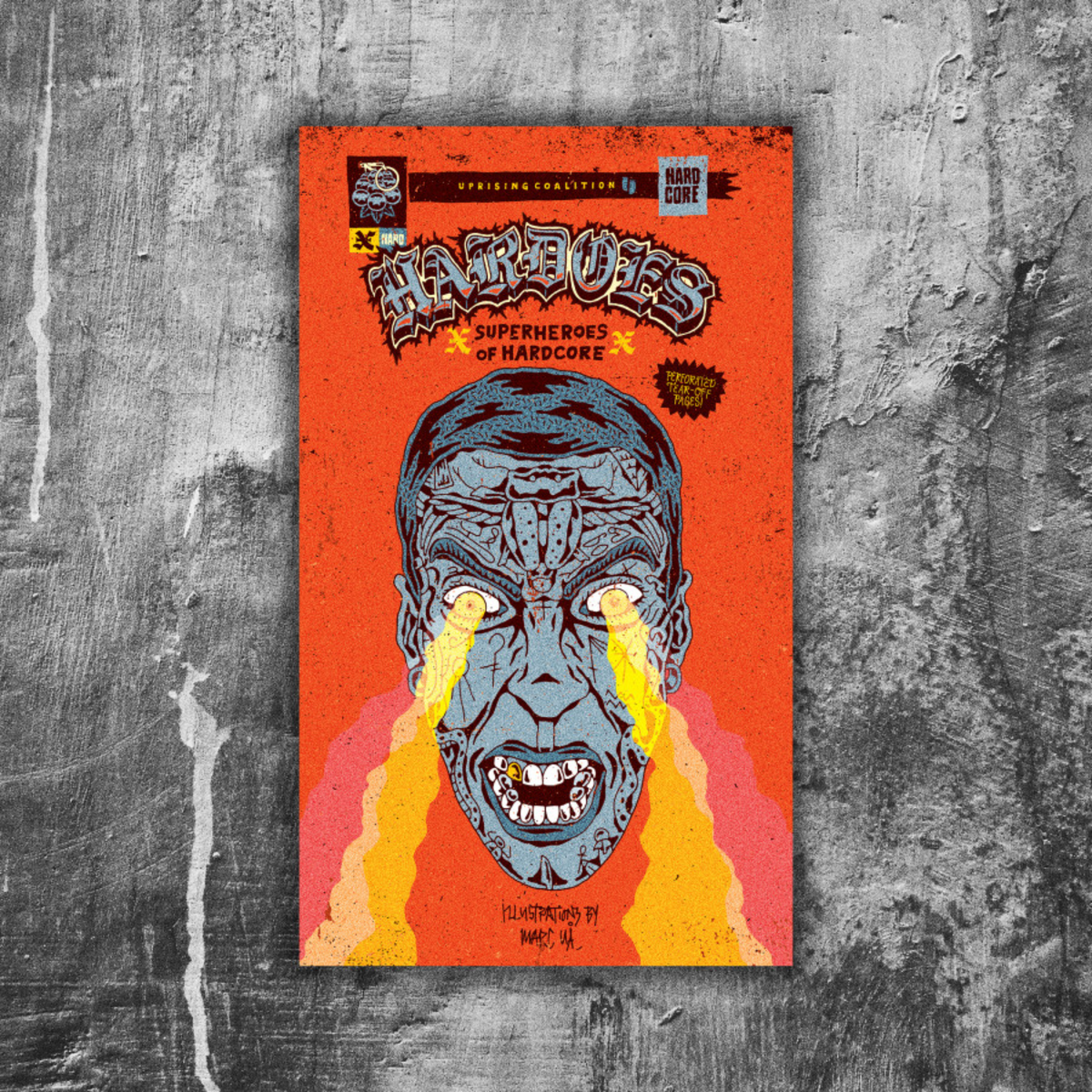 &quot;HARDOES - Superheroes Of Hardcore&quot; By Mark Uå