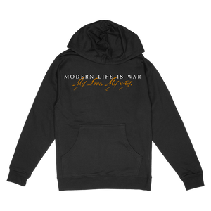 Modern Life Is War "First and Ellen" Black Hooded Sweatshirt