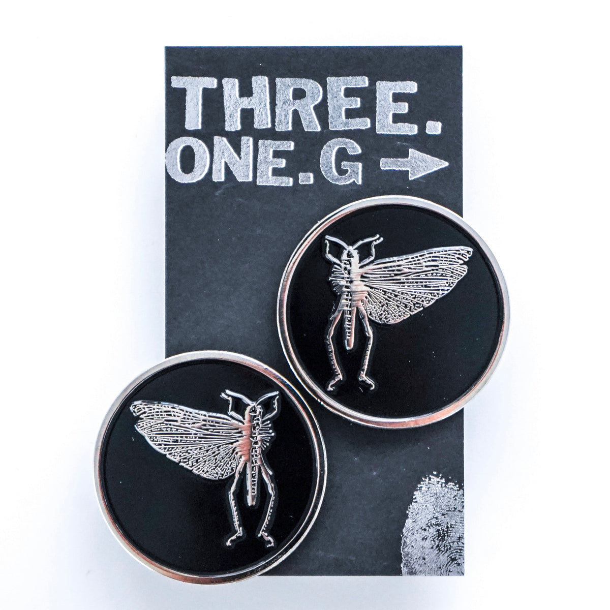 THE LOCUST &quot;Logo&quot; Enamel Pin