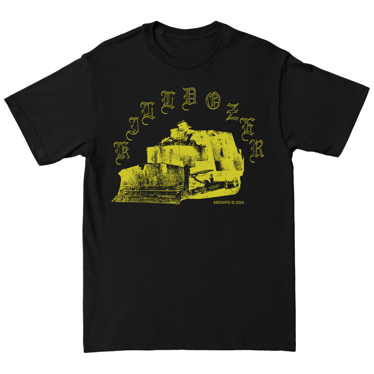 MIDWIFE &quot;Killdozer&quot; Black T-Shirt