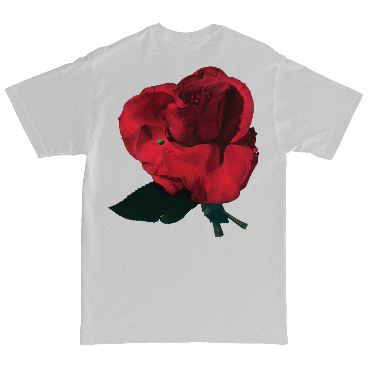 METZ &quot;Isolated Rose&quot; White T-Shirt