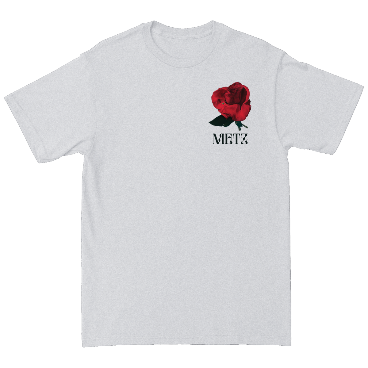 METZ &quot;Isolated Rose&quot; White T-Shirt