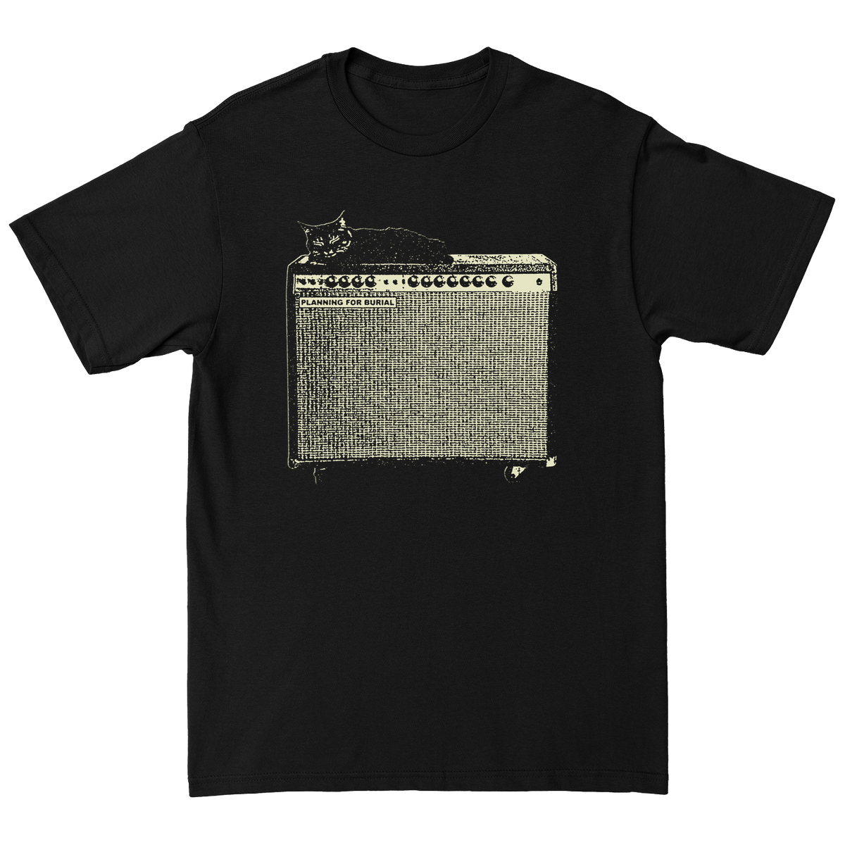 Planning For Burial &quot;Twin Bed&quot; Black T-Shirt