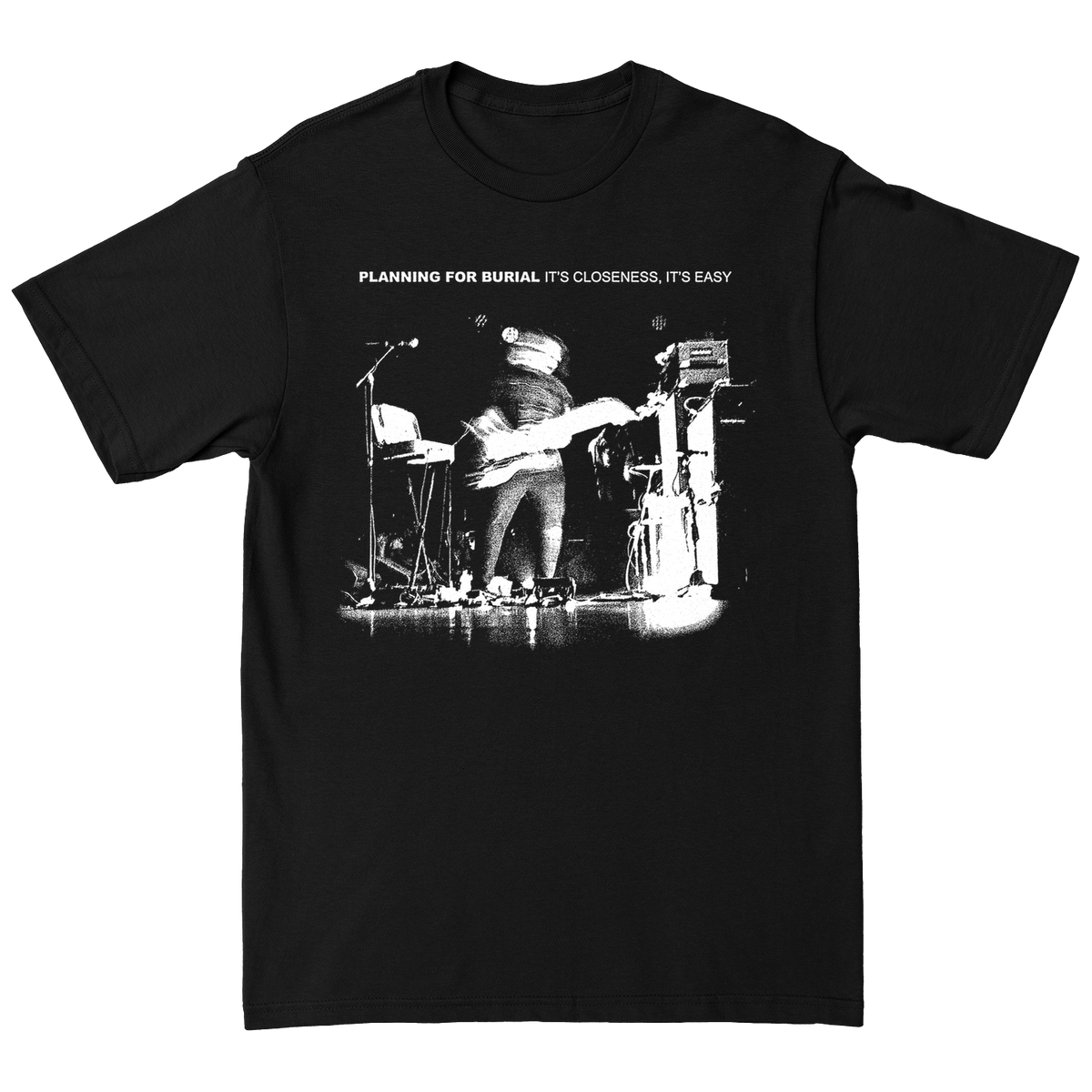 Planning For Burial &quot;Amplifier Worship Pt. III&quot; Black T-Shirt