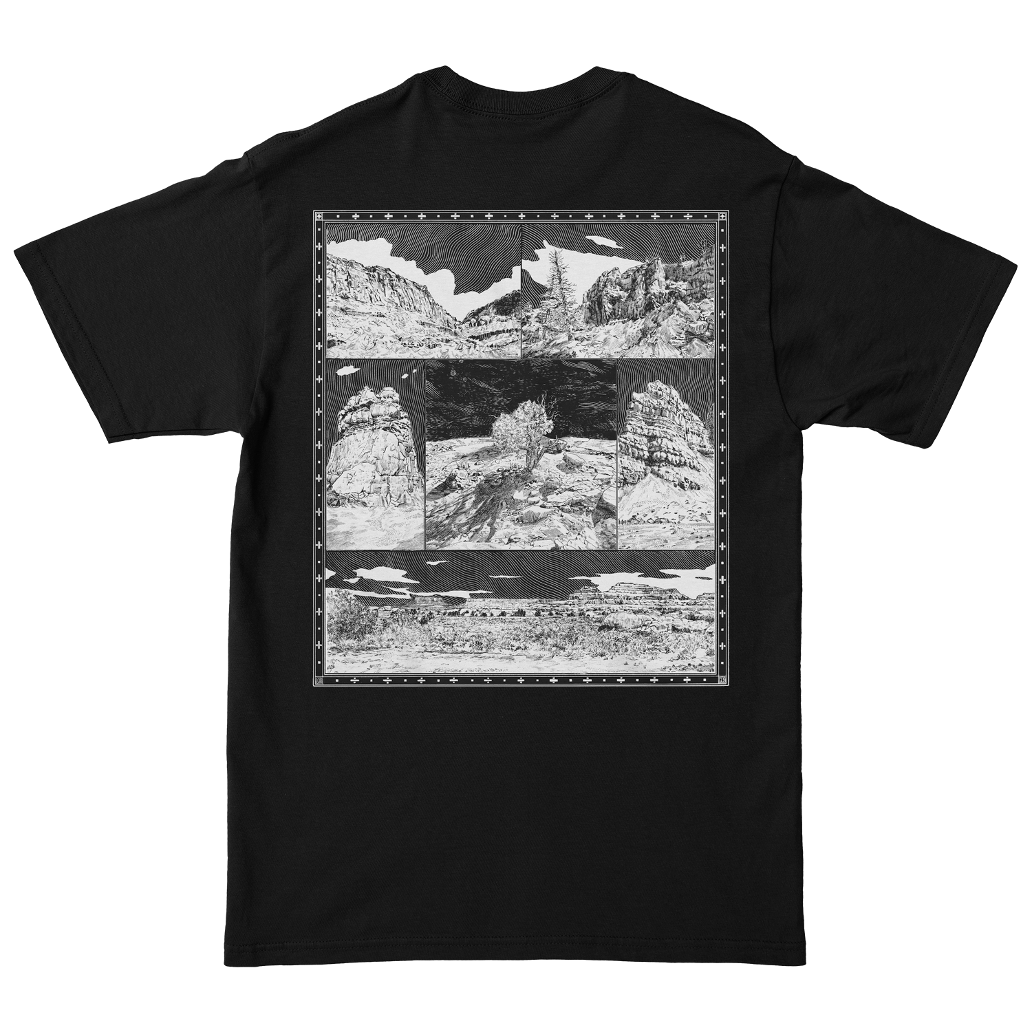 SCARCITY "The Promise Of Rain" Black T-Shirt