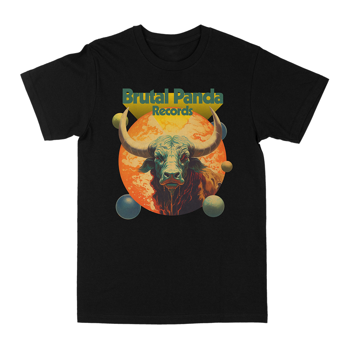 Brutal Panda “Cosmic Taurus” Black T-Shirt