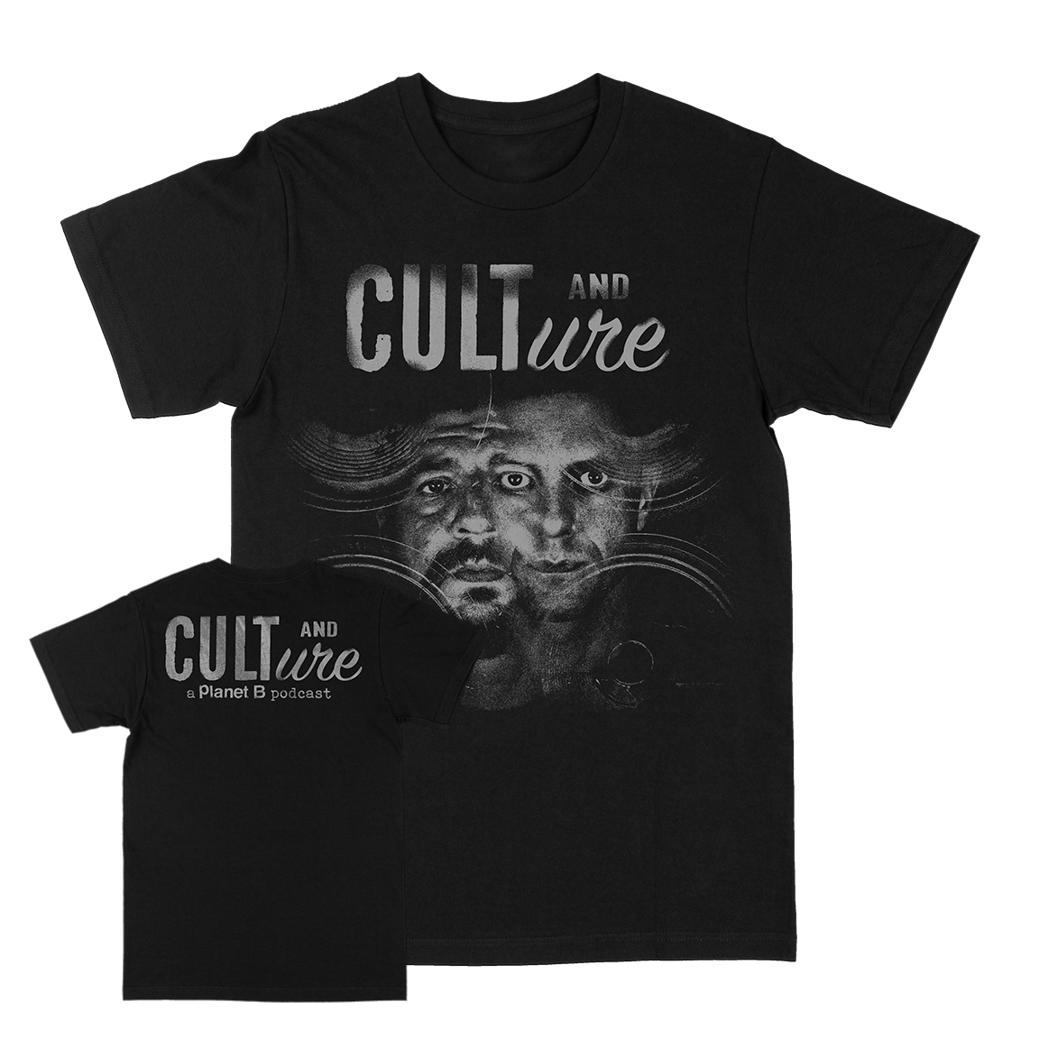 Cult &amp; Culture &quot;Podcast&quot; Black T-Shirt