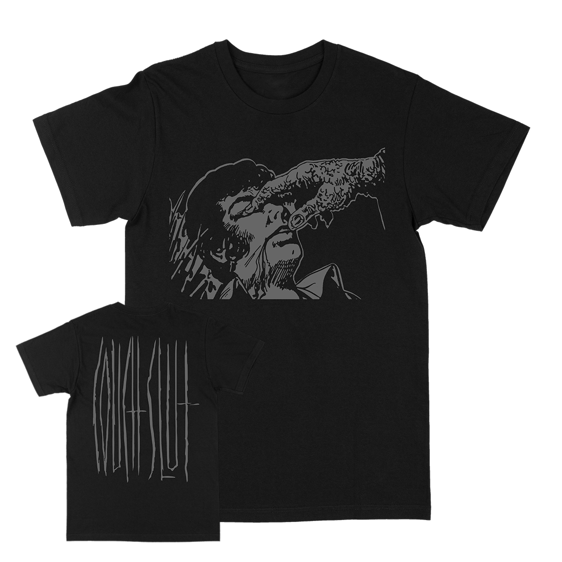 Couch Slut &quot;You Could Do It Tonight&quot; Black T-Shirt