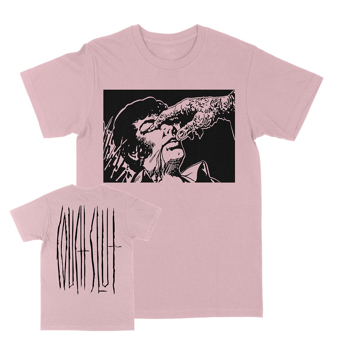 Couch Slut &quot;You Could Do It Tonight&quot; Pink T-Shirt