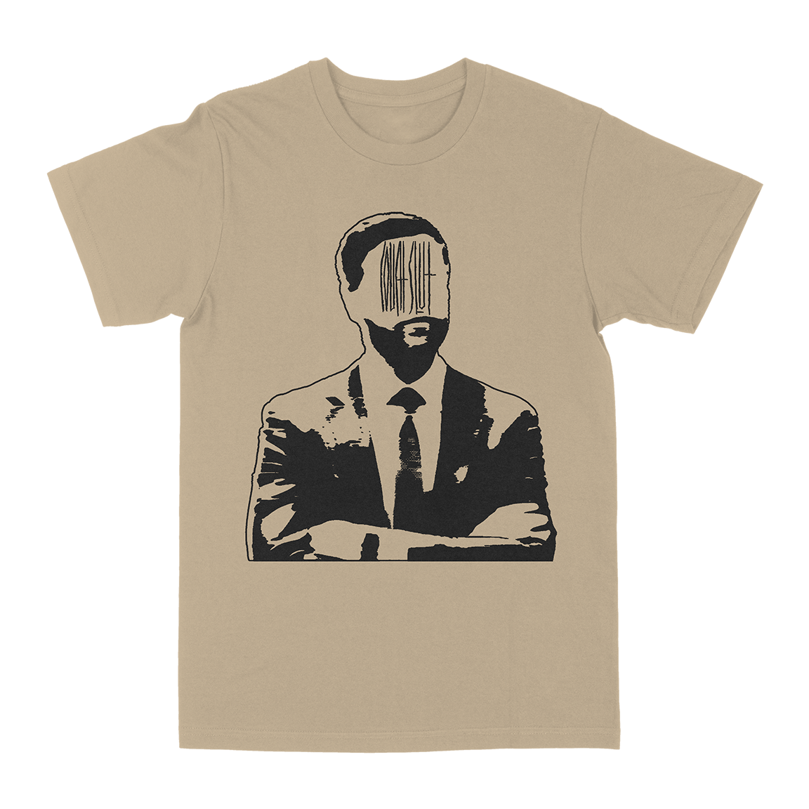 Couch Slut &quot;Vice Presidential Unwelcome&quot; Sand T-Shirt