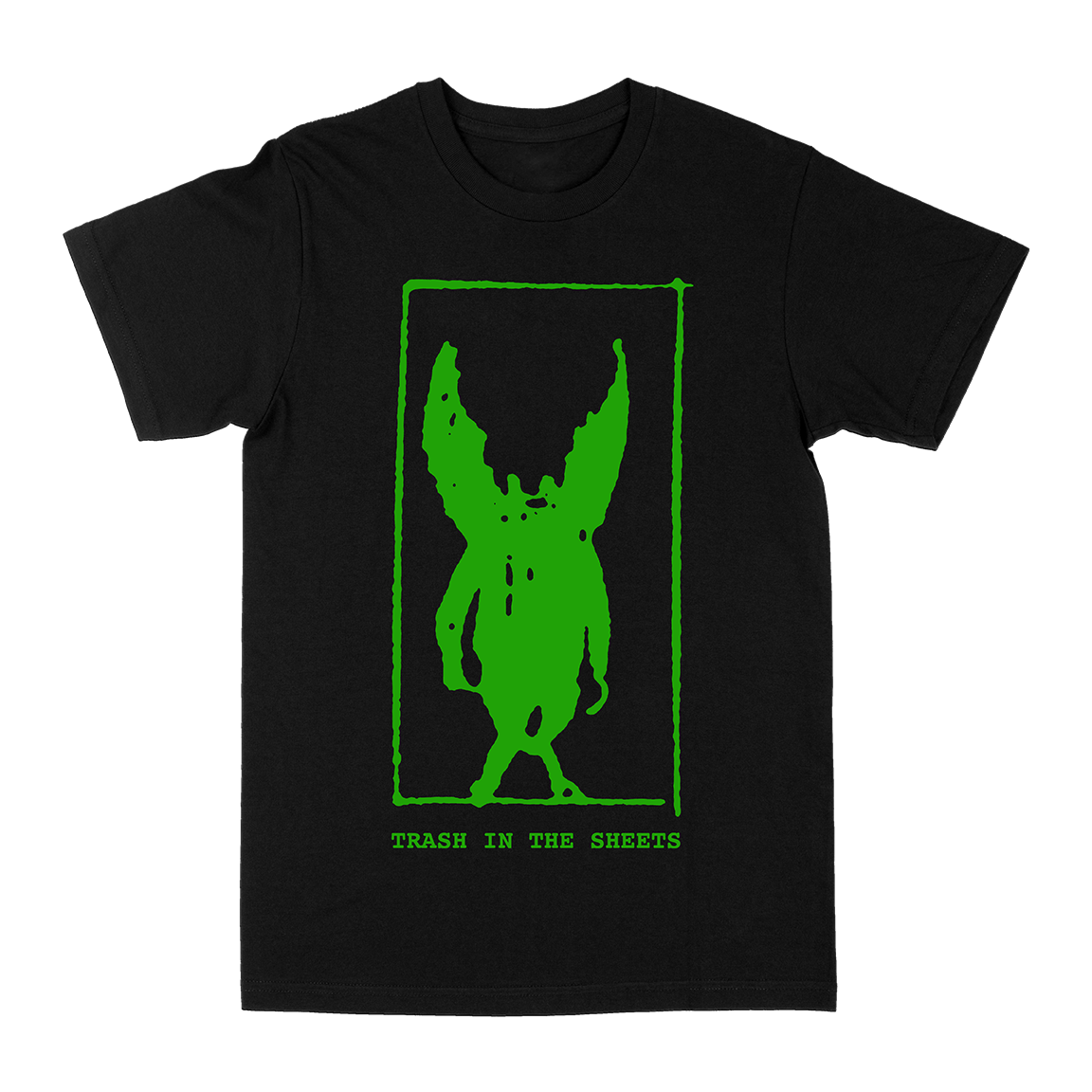 Couch Slut "My Life As A Woman: Green " Black T-Shirt