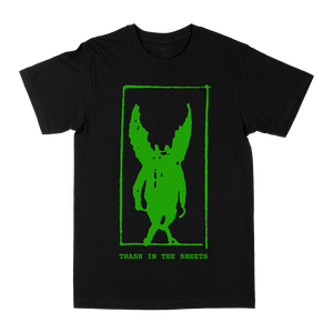 Couch Slut "My Life As A Woman: Green " Black T-Shirt