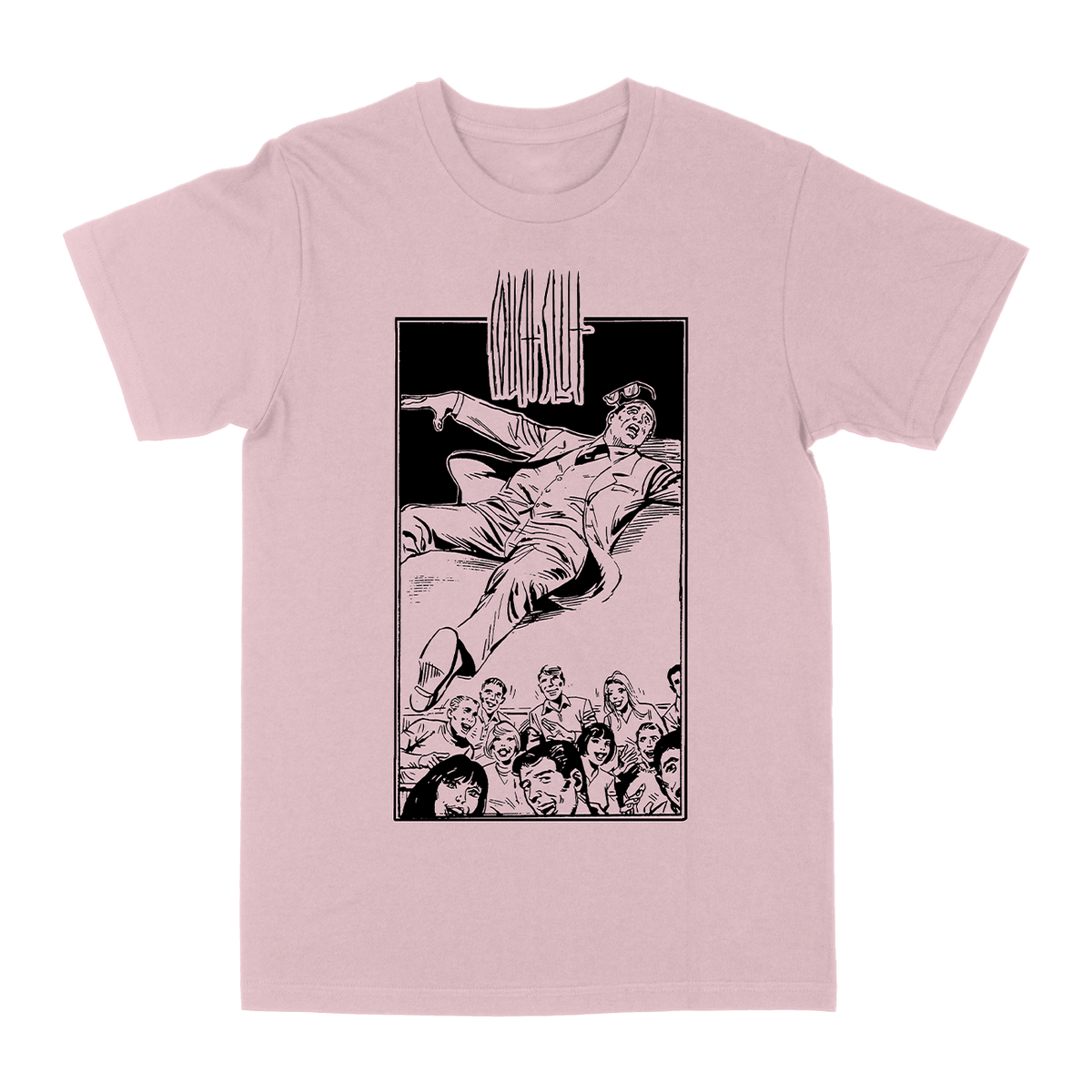 Couch Slut &quot;Ode to Jimbo&quot; Light Pink T-Shirt