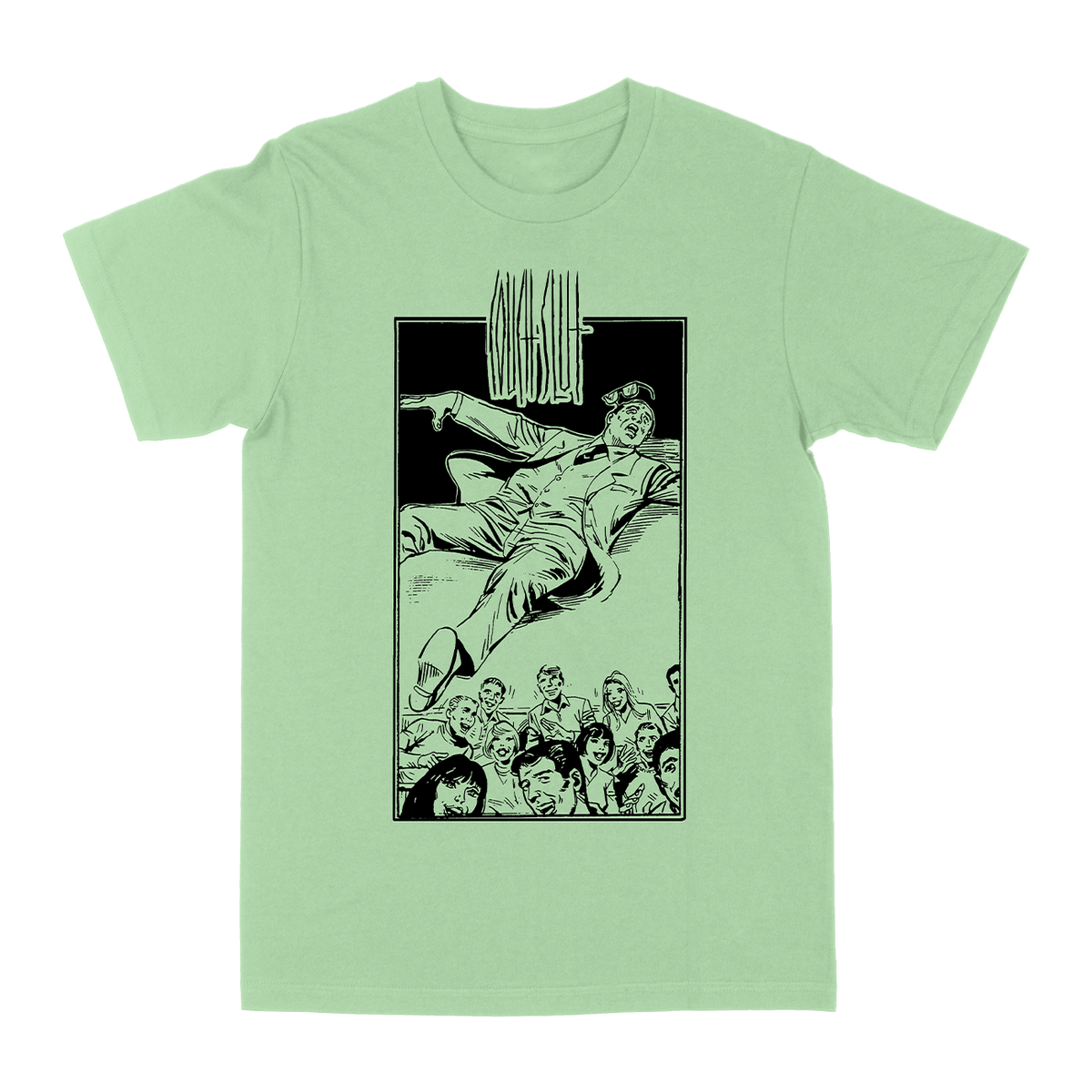 Couch Slut &quot;Ode to Jimbo&quot; Mint Green T-Shirt