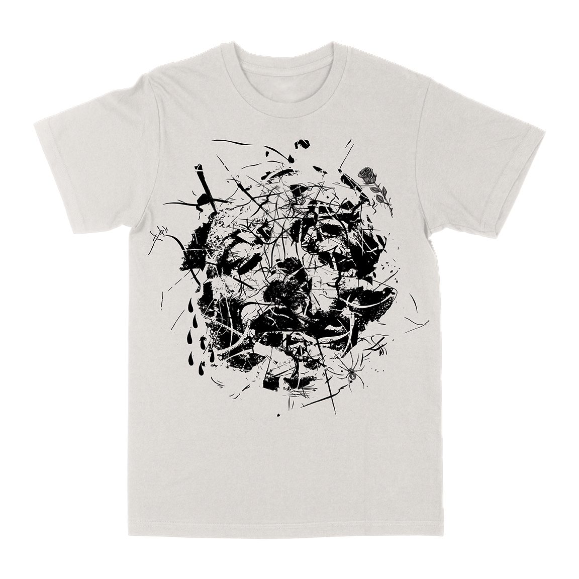 Converge “Jane Mashup: SUMAC &amp; Cult Leader” Vintage White T-Shirt