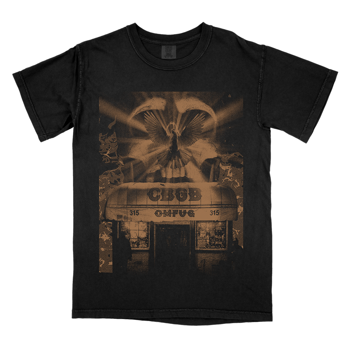 Converge &amp; Coalesce &quot;Live at CBGBs: Dove&quot; Premium Black Shirt