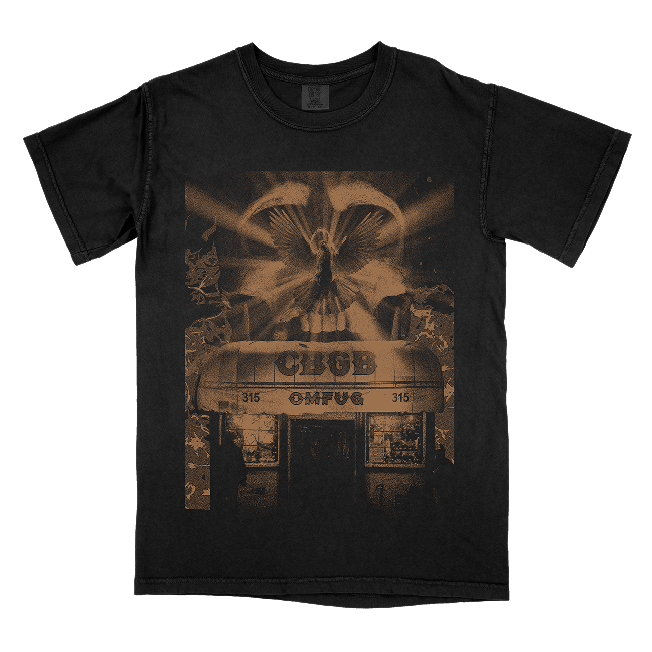 Converge & Coalesce "Live at CBGBs: Dove" Premium Black Shirt